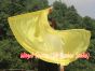 1 Piece 130 cm (51") prophetic silk worship flex flag, yellow