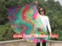 1 Piece 130 cm (51") prophetic silk worship flex flag, Spring