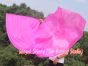 1 Piece 222 cm (88") prophetic silk worship flex flag, pink