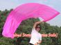 1 Piece 222 cm (88") prophetic silk worship flex flag, pink