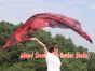 1 Piece 222 cm (88") prophetic silk worship flex flag, Lava