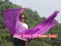 1 Piece 222 cm (88") prophetic silk worship flex flag, purple