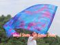 1 Piece 222 cm (88") prophetic silk worship flex flag, Mermaid Dream