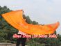 1 Piece 222 cm (88") prophetic silk worship flex flag, orange