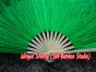 1 pair 1.1m (43") green fading silk fan veils for kids