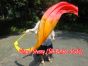 1 piece 250 cm (98") Fire worship silk throw streamer