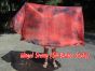 1 PIECE Lava tie-dye half circle 6 Mommes belly dance silk veil