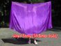 1 PIECE purple half circle 6 Mommes belly dance silk veil