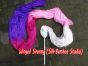 1 piece 250 cm (98") white-light pink-pink-purple worship silk throw streamer