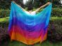 Iridescence 5 Mommes 2.7m*1.4m (3 yds x 55") belly dance silk veil 