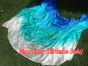 1 piece Sea Coast 5 Mommes colorful belly dance silk veil 