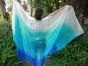 Sea Coast 5 Mommes 2.7m*1.4m (3 yds x 55") belly dance silk veil 