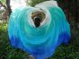 Sea Coast 5 Mommes 2.7m*1.4m (3 yds x 55") belly dance silk veil 