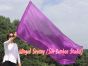 1 Piece 180 cm (70") prophetic silk worship flex flag, purple