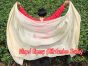 1 piece Beige 5 Mommes belly dance silk veil 