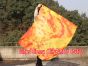 spinning silk flag poi 103cm (40") for Worship & Praise, Flame