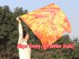 spinning silk flag poi 103cm (40") for Worship & Praise, Flame