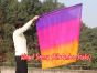 spinning silk flag poi 103cm (40") for Worship & Praise, Golden Violet