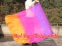 spinning silk flag poi 103cm (40") for Worship & Praise, Golden Violet