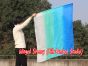 spinning silk flag poi 103cm x 88cm for Worship & Praise, long side Seacoast