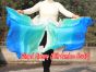 1 pair 1.1m (43") Seacoast long side silk fan veils for kids