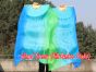 1 pair 1.1m (43") Adventure long stripes silk fan veils for kids