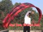 1 piece 4m (4.4 yards) Lava worship silk throw streamer