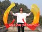 1 Piece Fire 1.8m (71") dance silk veil poi