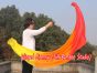 1 Piece Fire 1.8m (71") dance silk veil poi