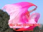 1 piece red-pink-light pink 5 Mommes colorful belly dance silk veil 