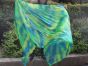 1 piece Breeze tie-dye 5 Mommes belly dance silk veil 