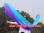 1 Piece Mystery 2.3m (90") dance silk veil poi