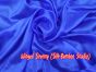 blue silk fabric by yard