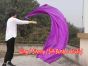 1 Piece purple 2.3m (90") dance silk veil poi