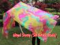 1 Piece Spring 2.3m (90") dance silk veil poi