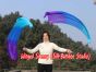 1 Piece Mystery 1.35m (53") dance silk veil poi