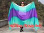 1 piece peacock-purple-peacock 5 Mommes colorful belly dance silk veil 