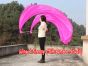 1 Piece pink 2.3m (90") dance silk veil poi