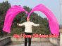 1 Piece pink 2.3m (90") dance silk veil poi