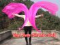 1 Piece pink 2.3m (90") dance silk veil poi