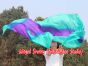 1 piece peacock-purple-peacock 5 Mommes colorful belly dance silk veil 