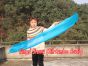 1 piece turquoise 180 cm (71") silk streamer