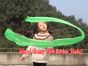 1 piece green 180 cm (71") silk streamer