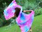 1 piece Mermaid Fantasy tie-dye 5 Mommes belly dance silk veil 