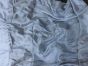 silver silk fabric by yard