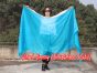 1 piece turquoise 5 Mommes belly dance silk veil 