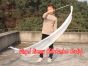 1 piece white 180 cm (71") silk streamer