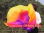 1 piece yellow-orange-pink-purple 5 Mommes colorful belly dance silk veil 