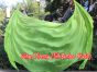 1 piece lime green 5 Mommes belly dance silk veil 