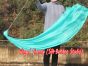 1 Piece aqua 1.35m (53") dance silk veil poi